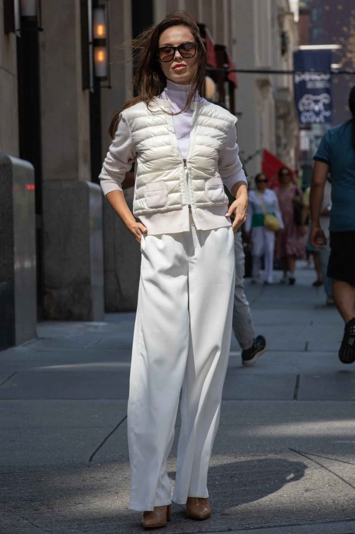 The Duchess | Down / Wool Jacket | Ivory - Image 3