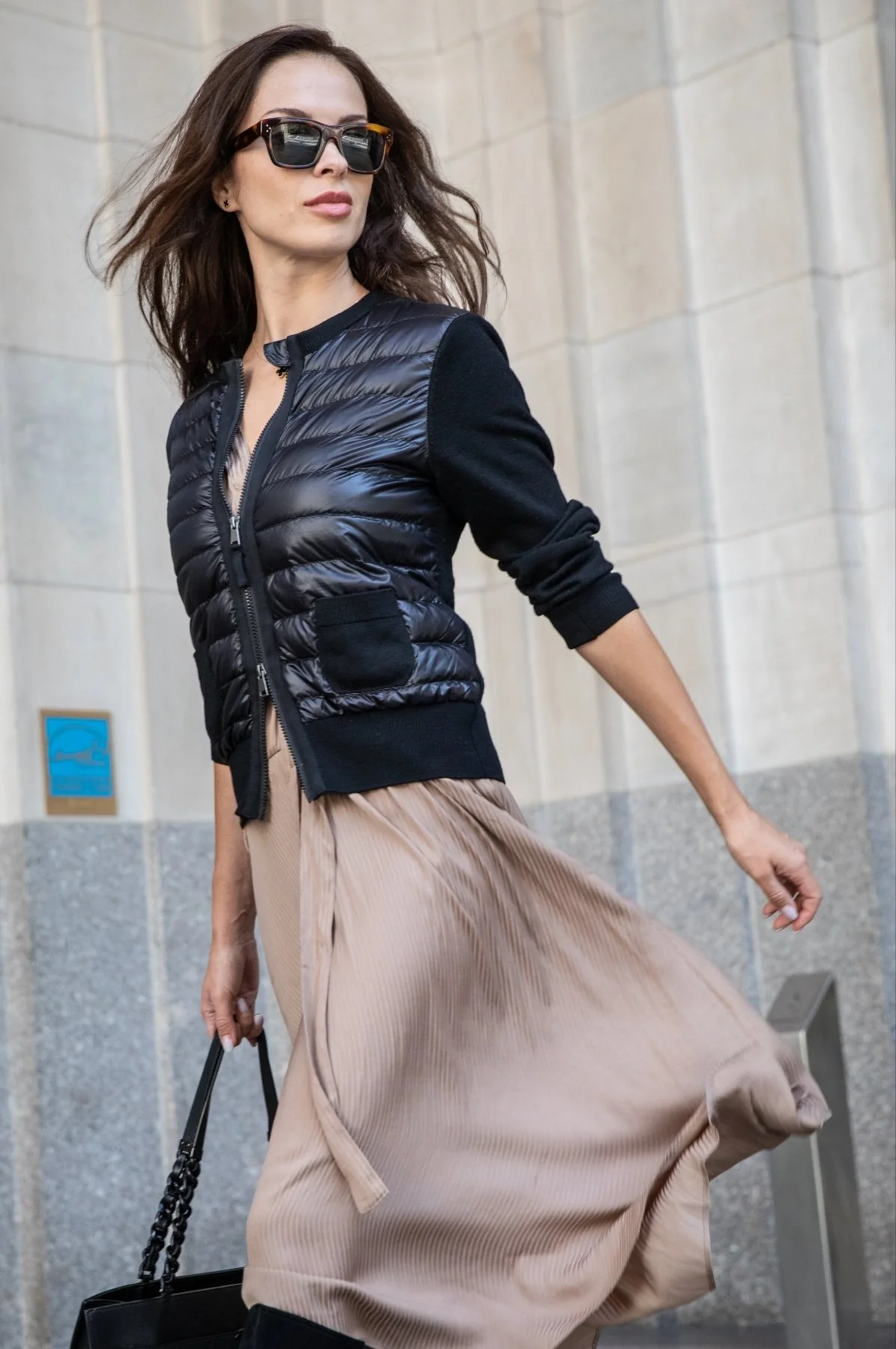 The Duchess | Down / Wool Jacket | Midnight Black - Image 3