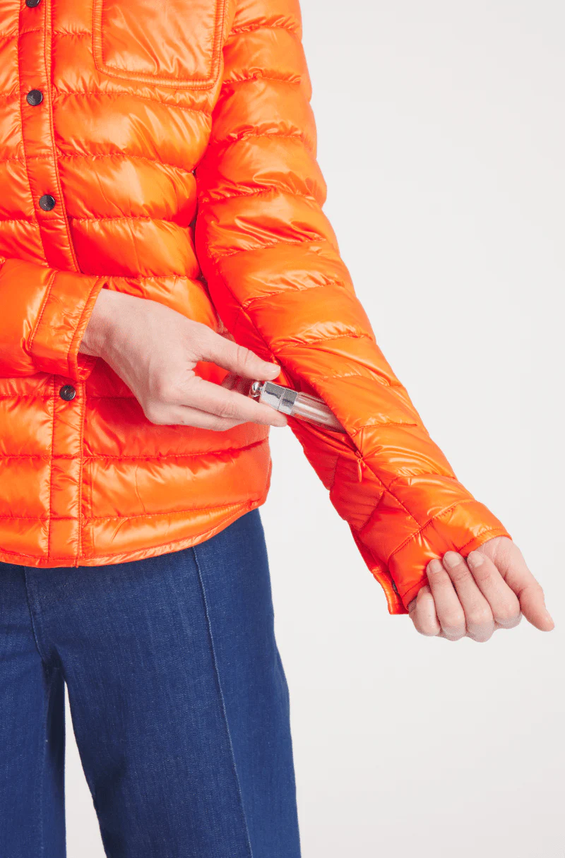 The Harrow Royale | Down Shirt | Orange - Image 4