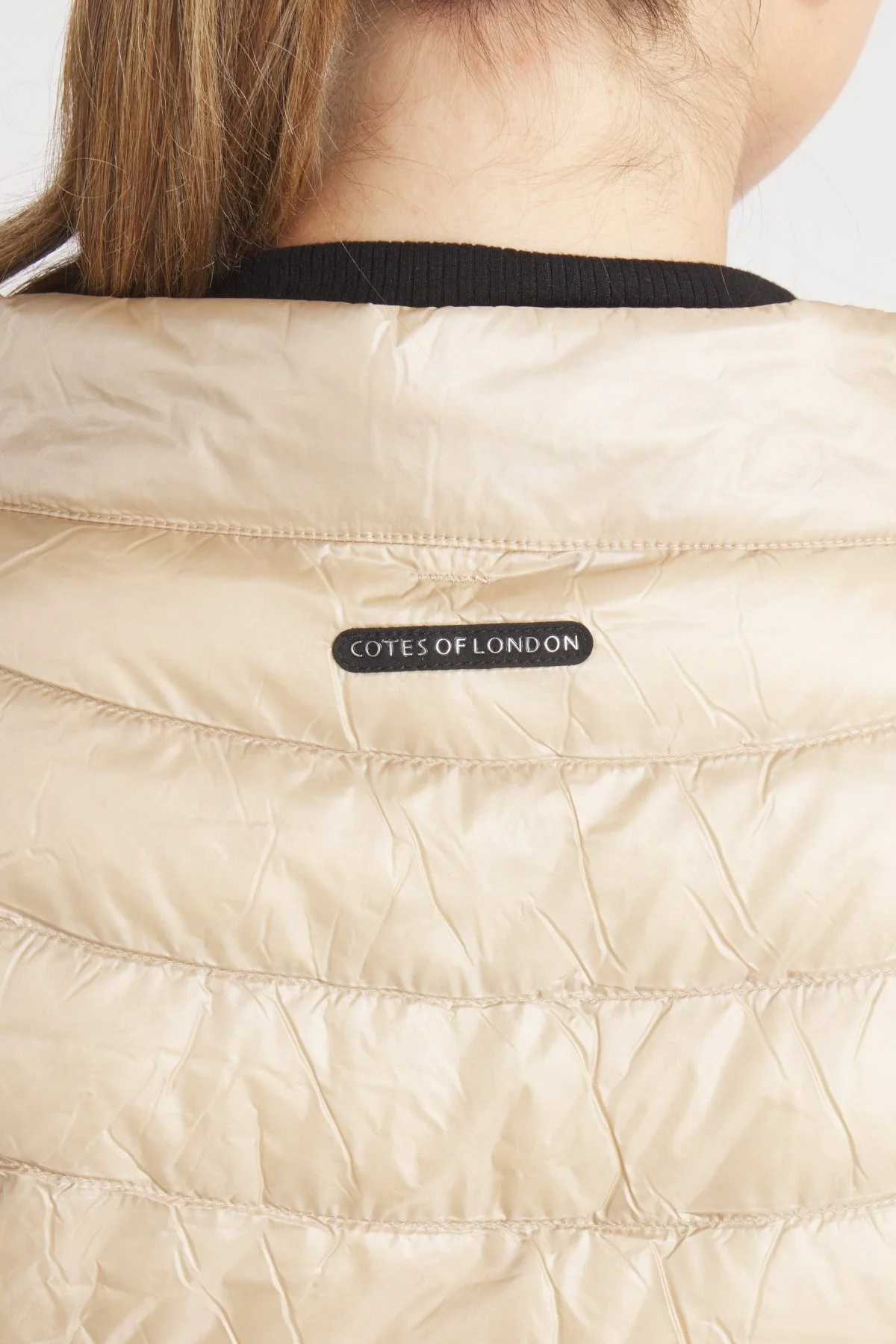 The St Barts | Down Vest | Taupe - Image 8